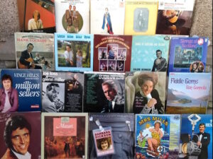 Long Playing record sleeves